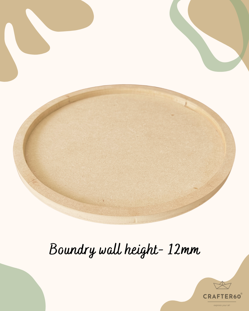 Round Bowl Base (Boundary Wall Base)