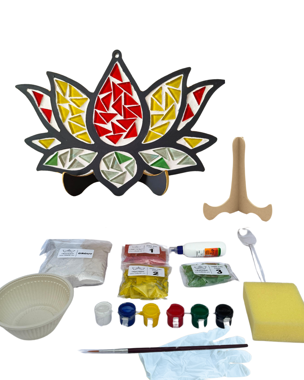 Lotus Mosaic Art Kit