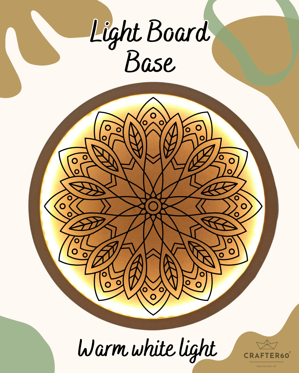 Premarked Mandala-16 Base