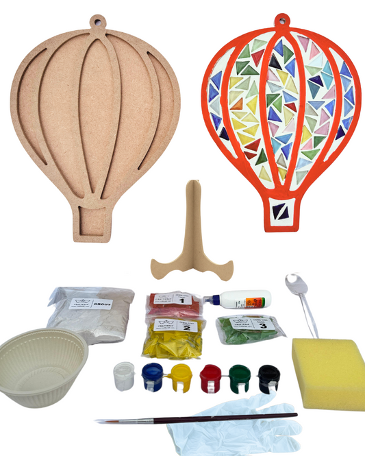 Hot Air Balloon Mosaic Art Kit