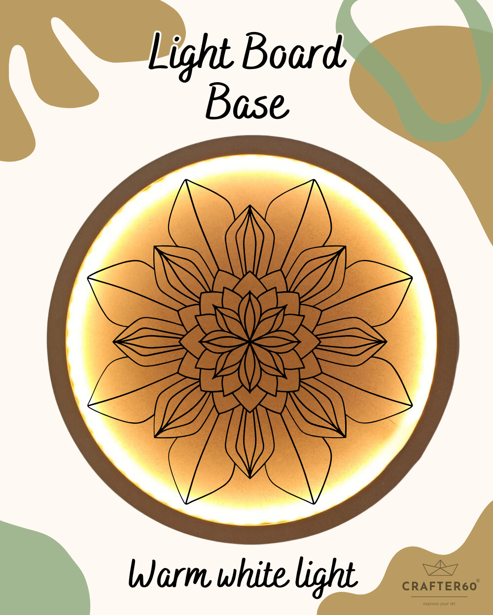 Premarked Mandala-7 Base