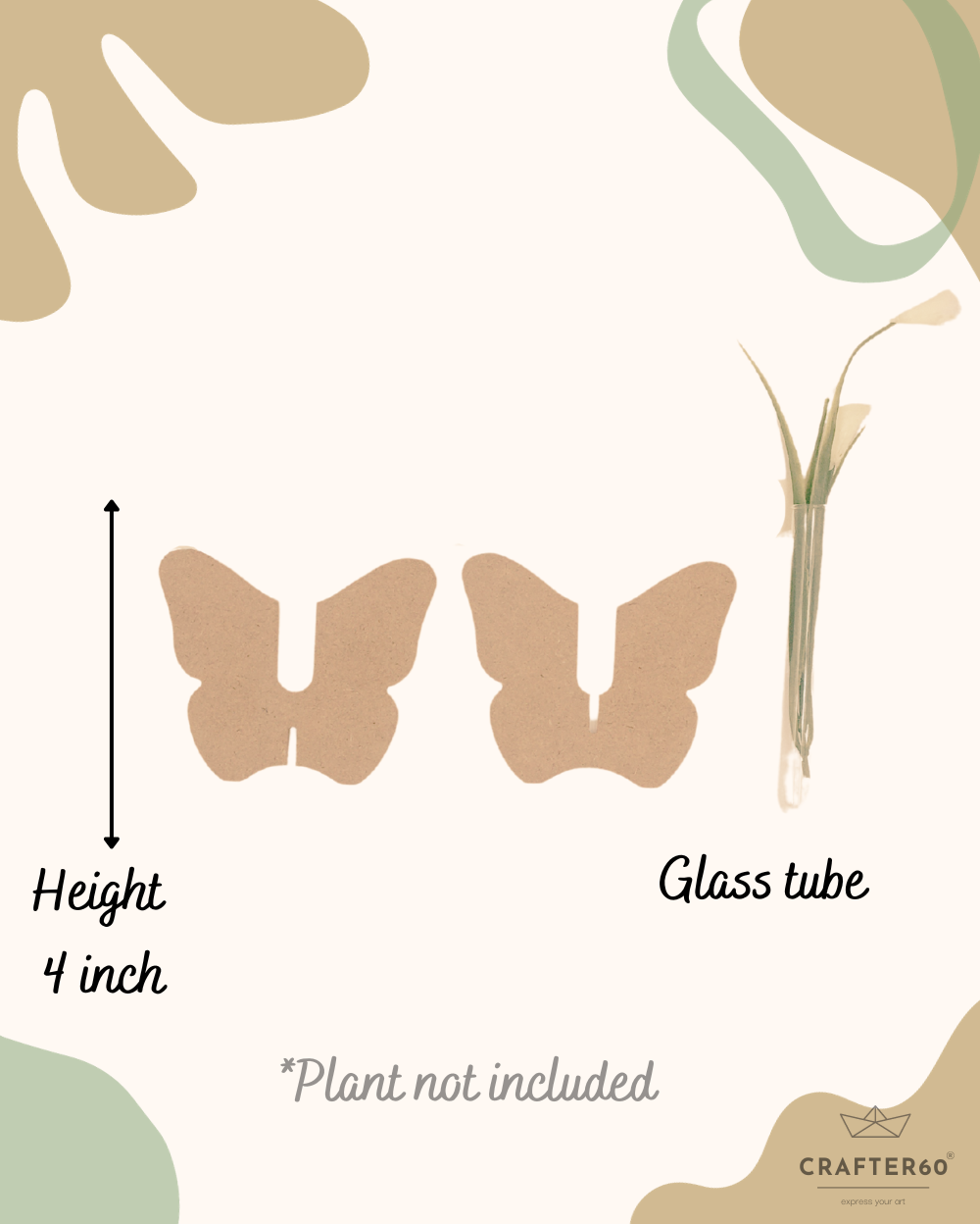 Butterfly Shape Planter