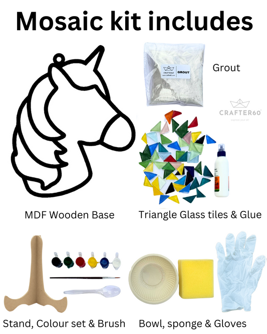 Unicorn Mosaic Art Kit