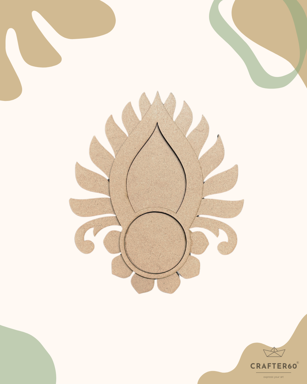 Flower 2 T-Light Holder