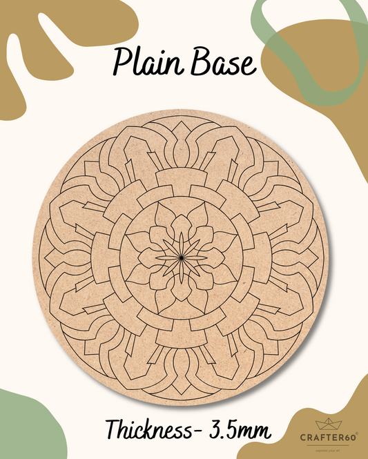 Premarked Mandala-23 Base
