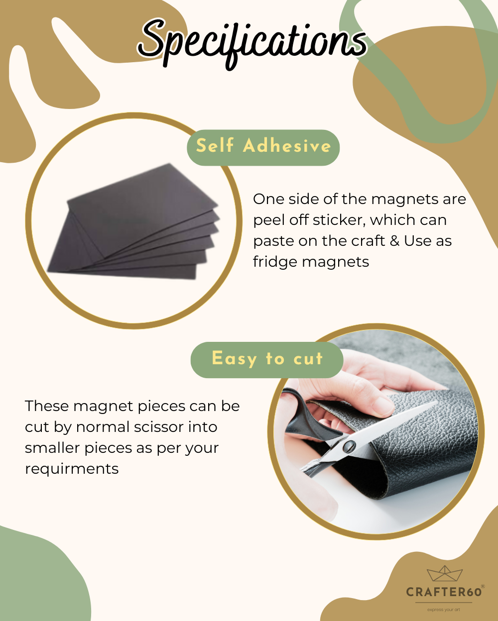 Self Adhesive Flexible Magnet Sheet