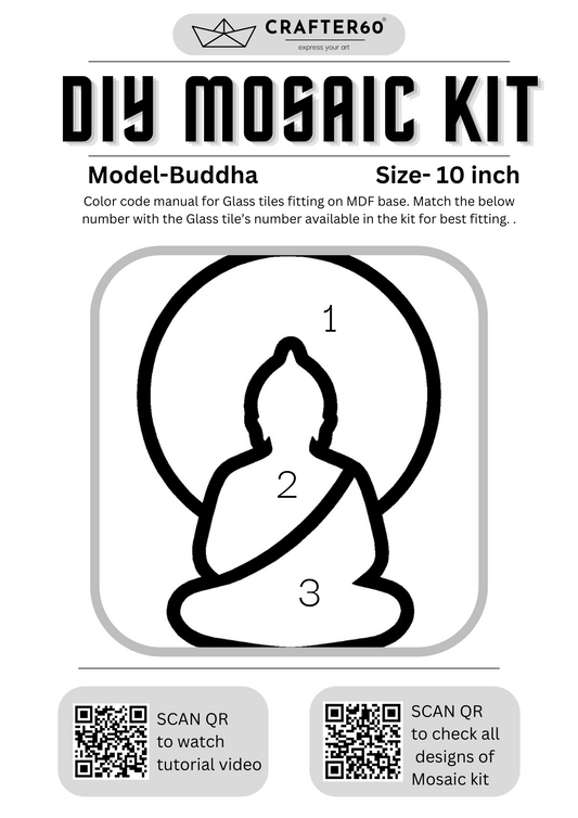 Buddha Mosaic Art Kit