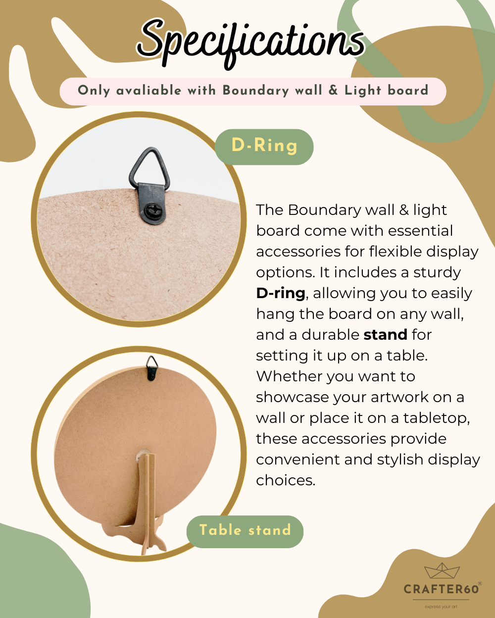 Premarked Mandala-17 Base