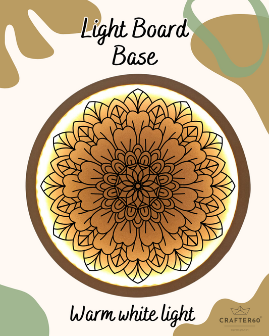 Premarked Mandala-15 Base