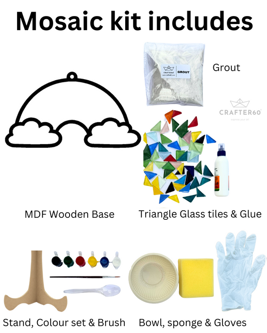 Rainbow Mosaic Art Kit