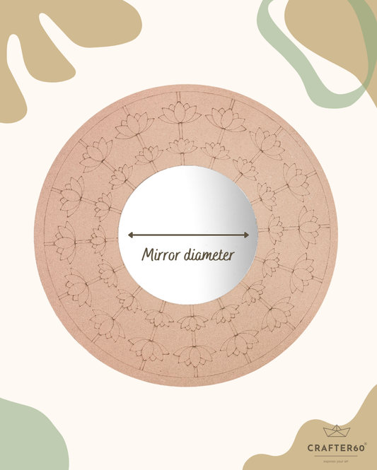 Lotus Wall Mirror Premark Base