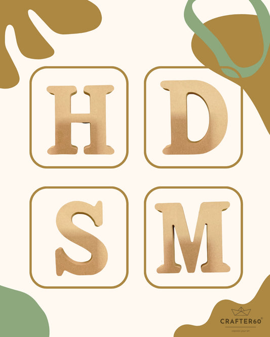 Alphabet & Number (4 Inch)