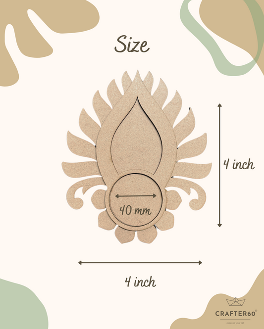 Flower 2 T-Light Holder