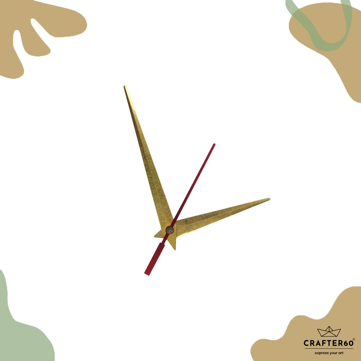Arrow Point Clock Hand Set