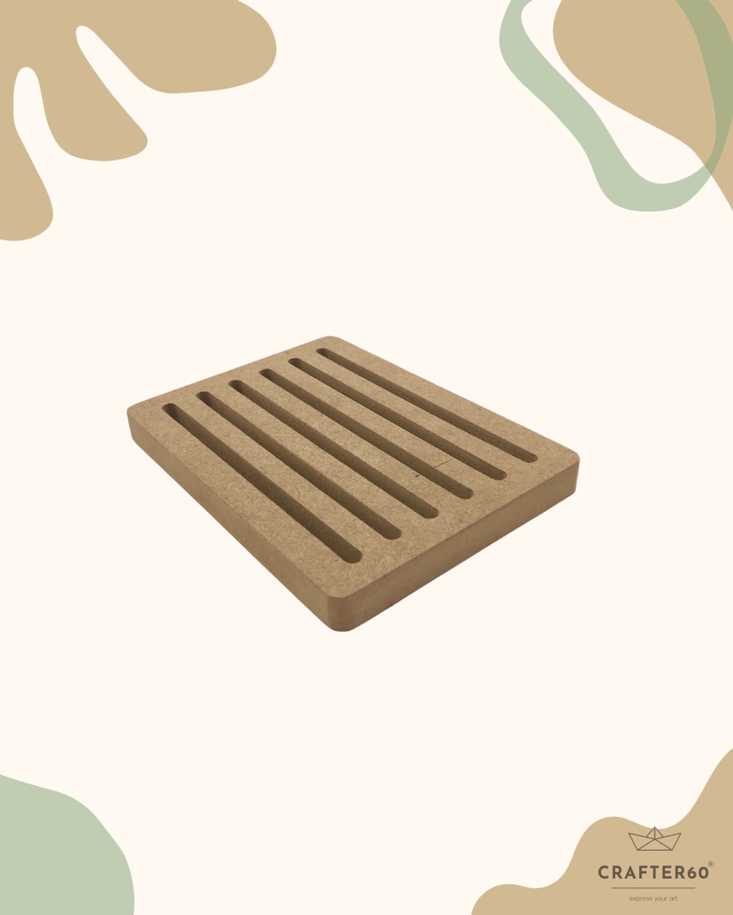 Beer Mug Coasters (6pcs of one set with stand)