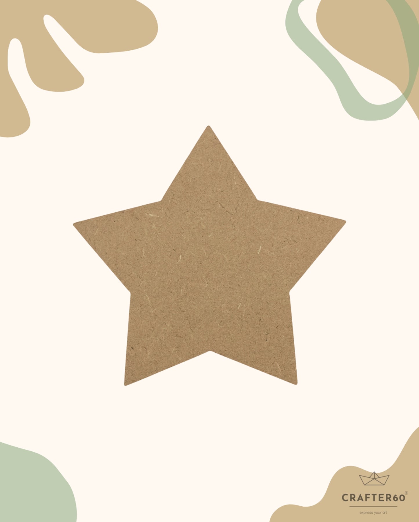 Star Coasters (6pcs of one set with stand)