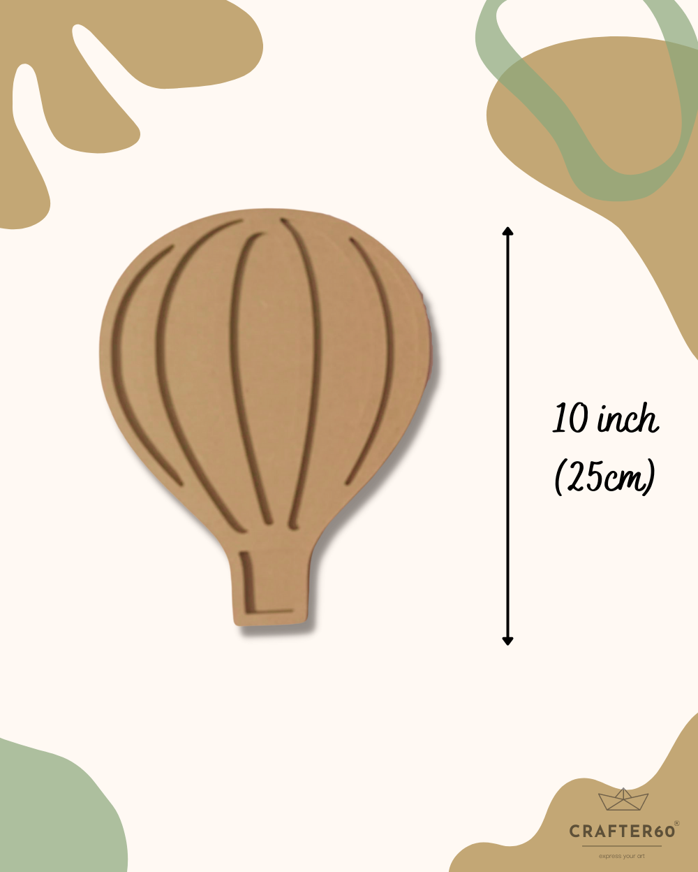 Hot Air Balloon Mosaic Art Kit