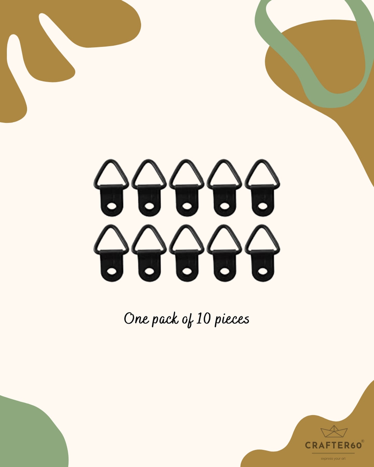 D-Ring For Wall Mount (10 Pcs)