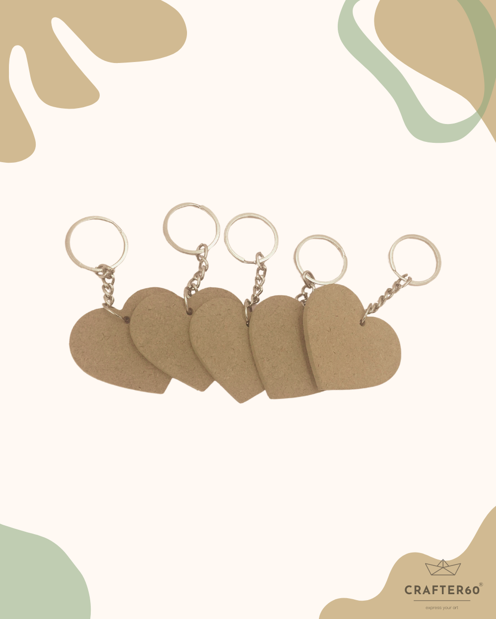 DIY MDF Keychains