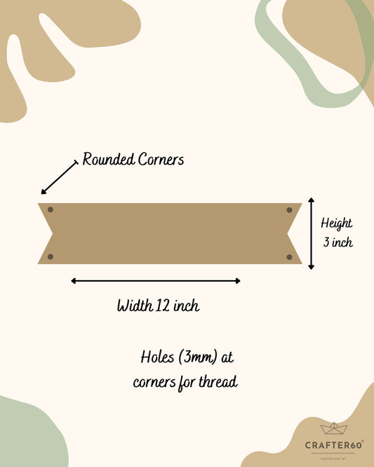 Designer Planks (12X3 Inch) Shape-1