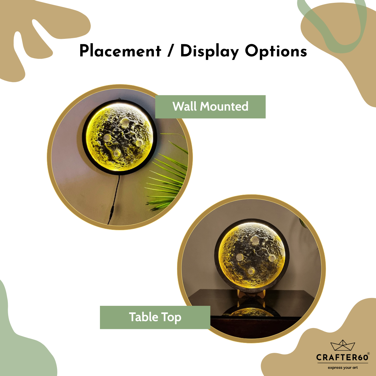 DIY Moon Lamp Kit – Create Your Own 3D Glowing Moon