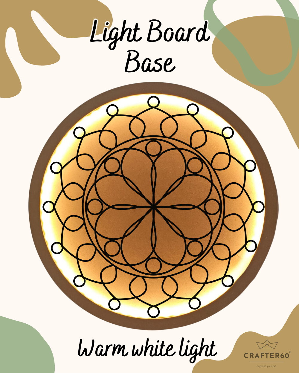 Premarked Mandala-8 Base