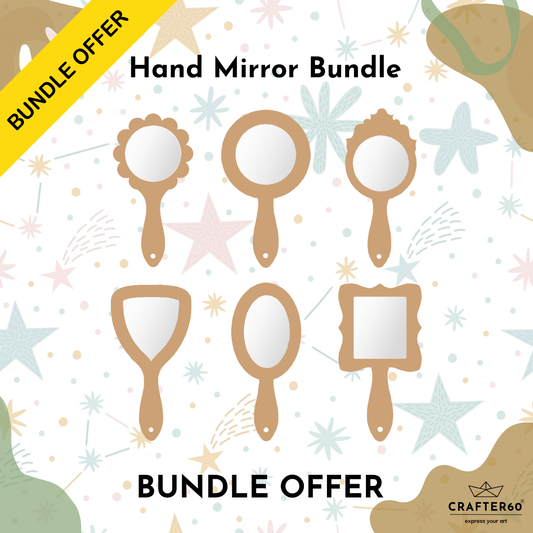 Hand Mirror Bundle – Set of 6 Designs