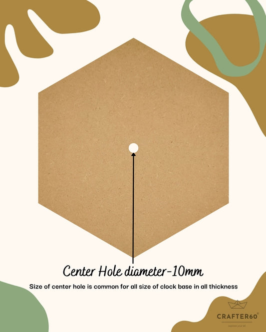 Hexagonal Clock Base