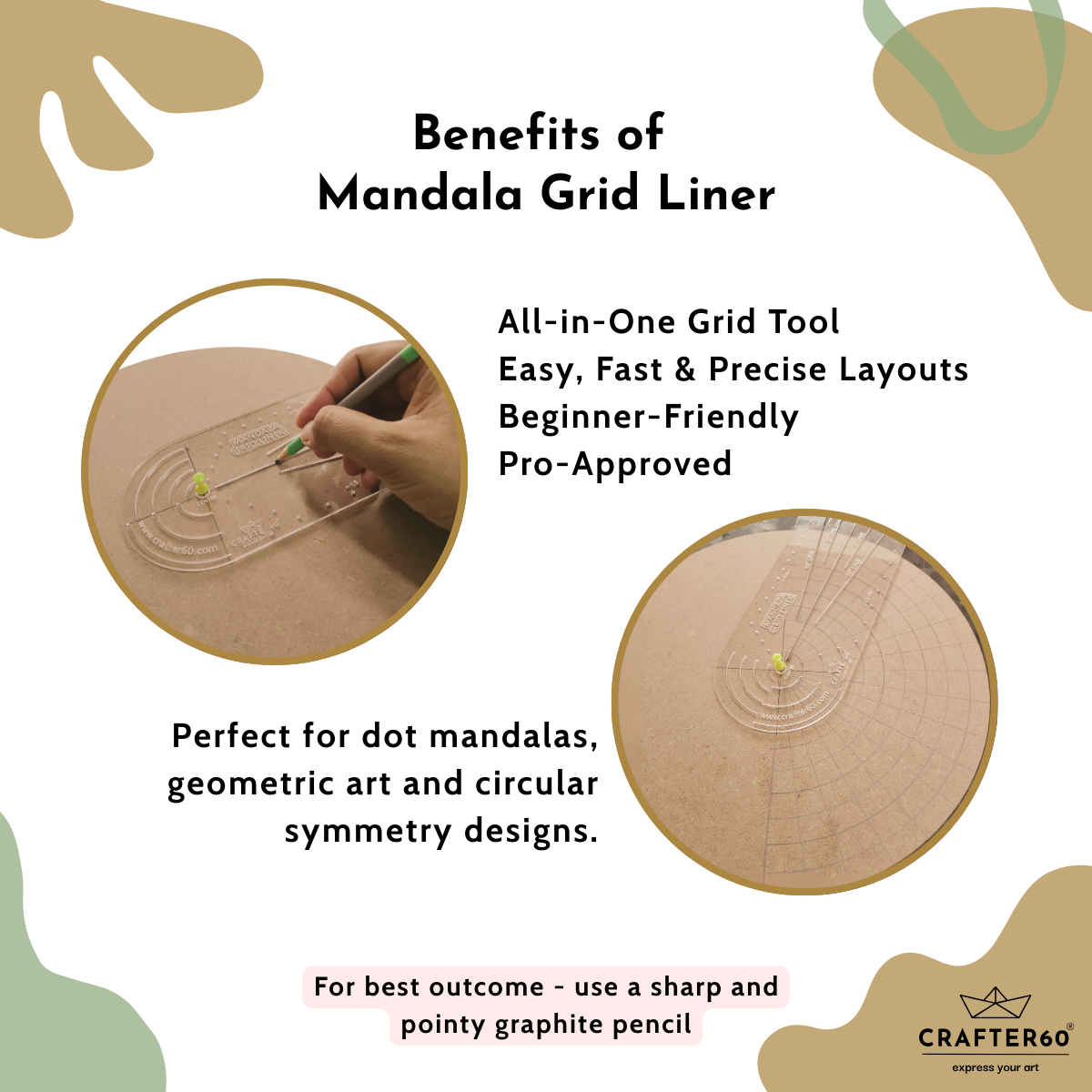 Mandala Grid Liner