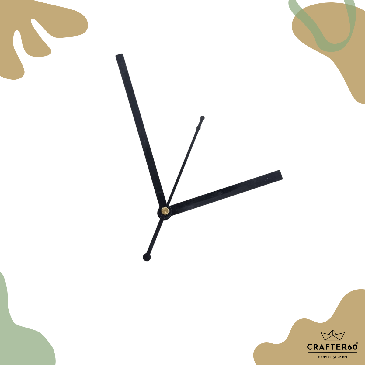 Modern Bar Clock Hand Set