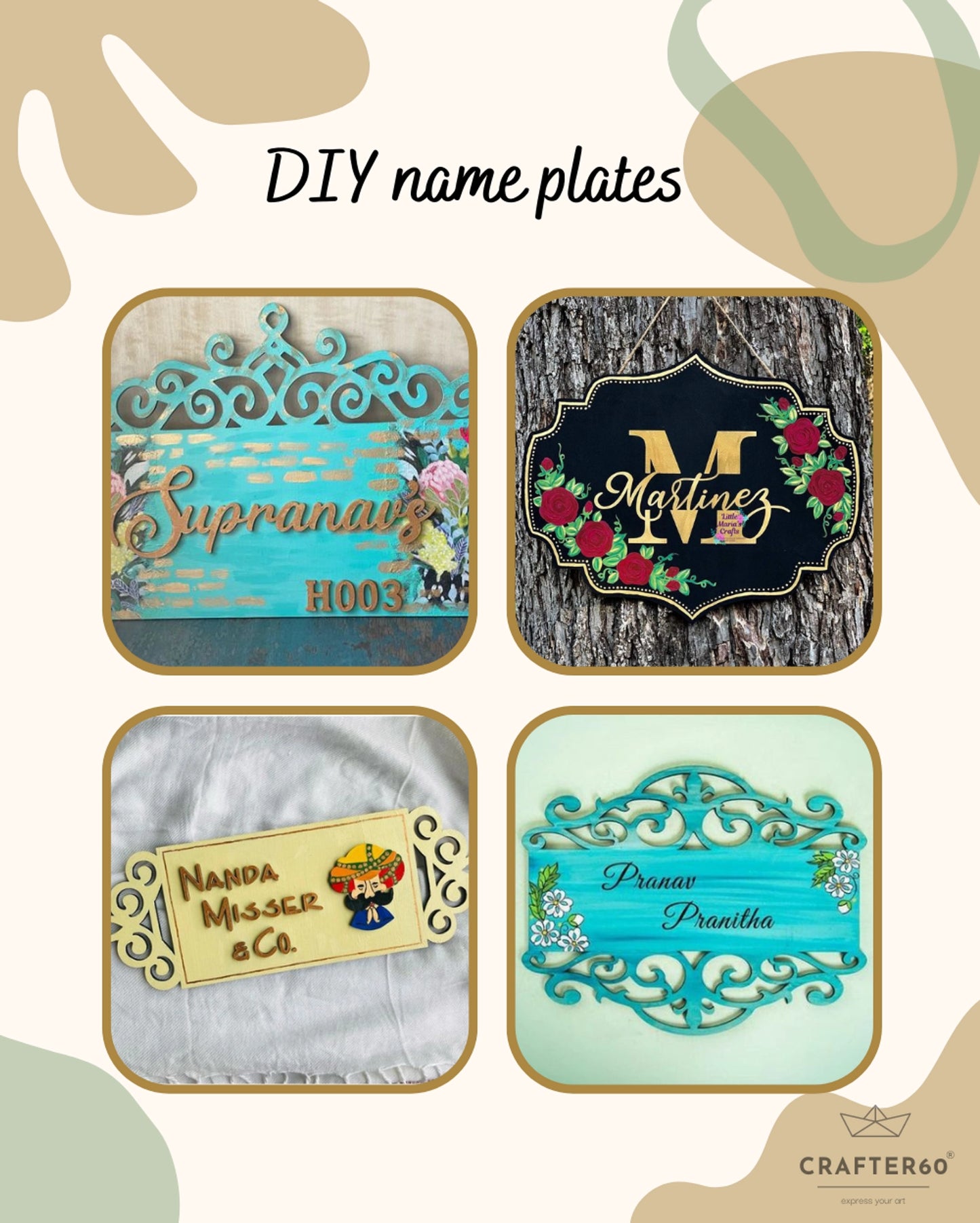 Name Plate Shape-8