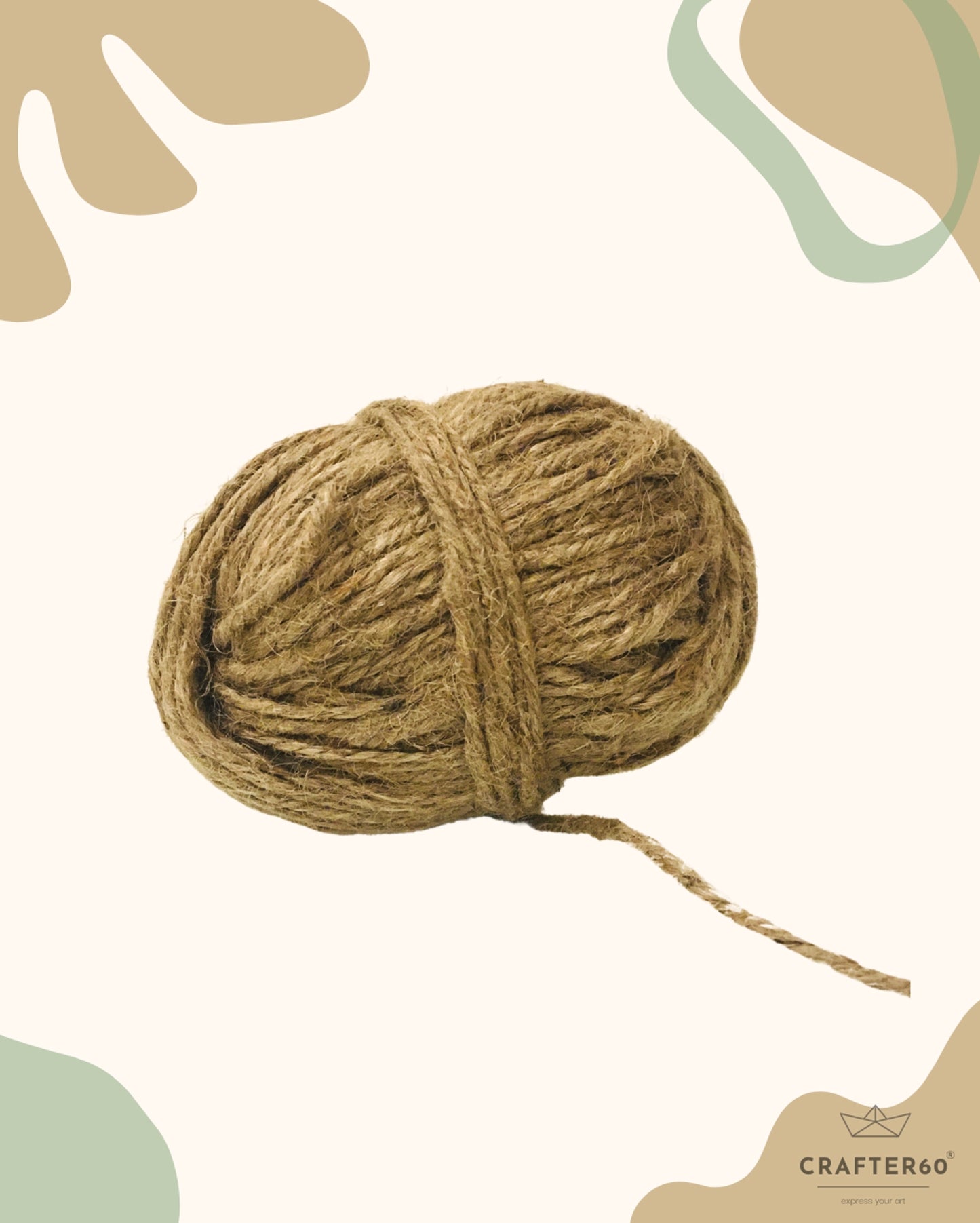 Natural Village Jute Thread-100Gms