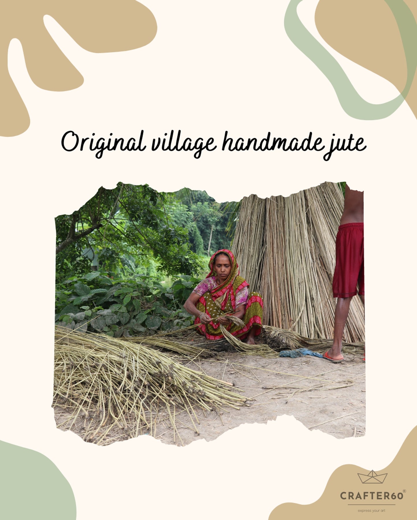 Natural Village Jute Thread-100Gms
