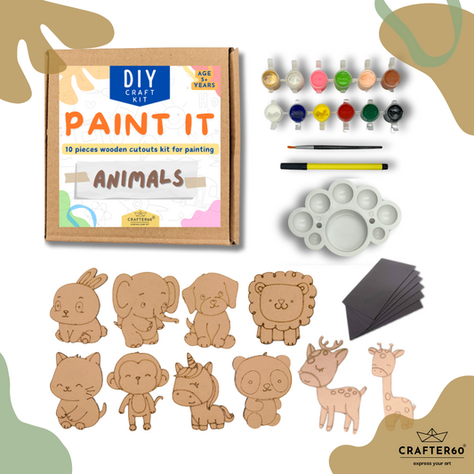 Animal DIY Paint Kit for Kids