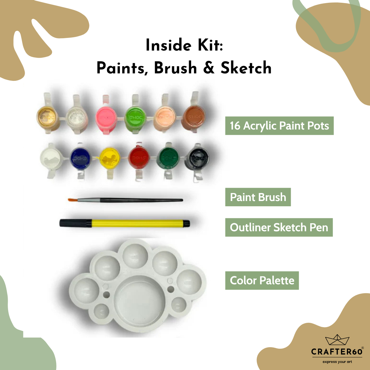 Christmas DIY Paint Kit for Kids