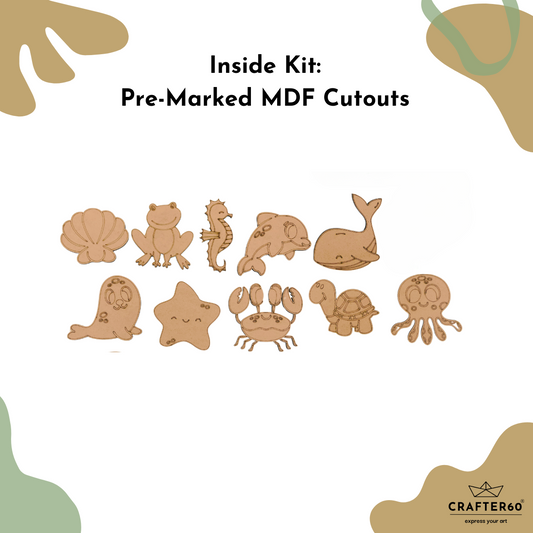 Sea Animal DIY Paint Kit for Kids