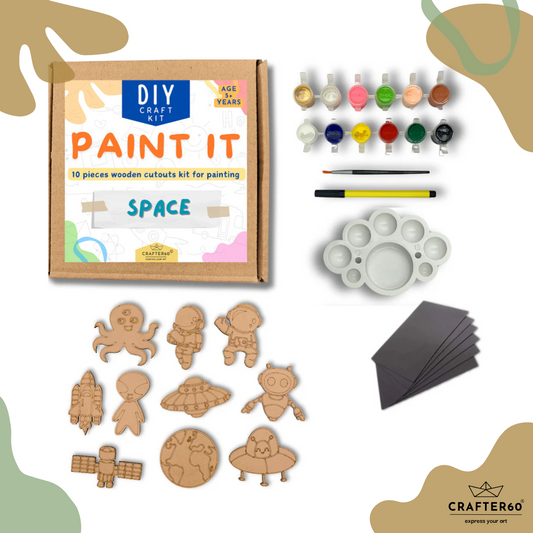 Space DIY Paint Kit for Kids