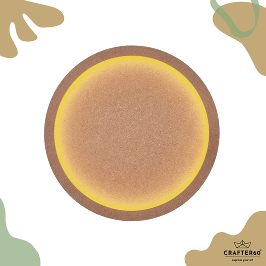 DIY Round MDF Board with LED Light