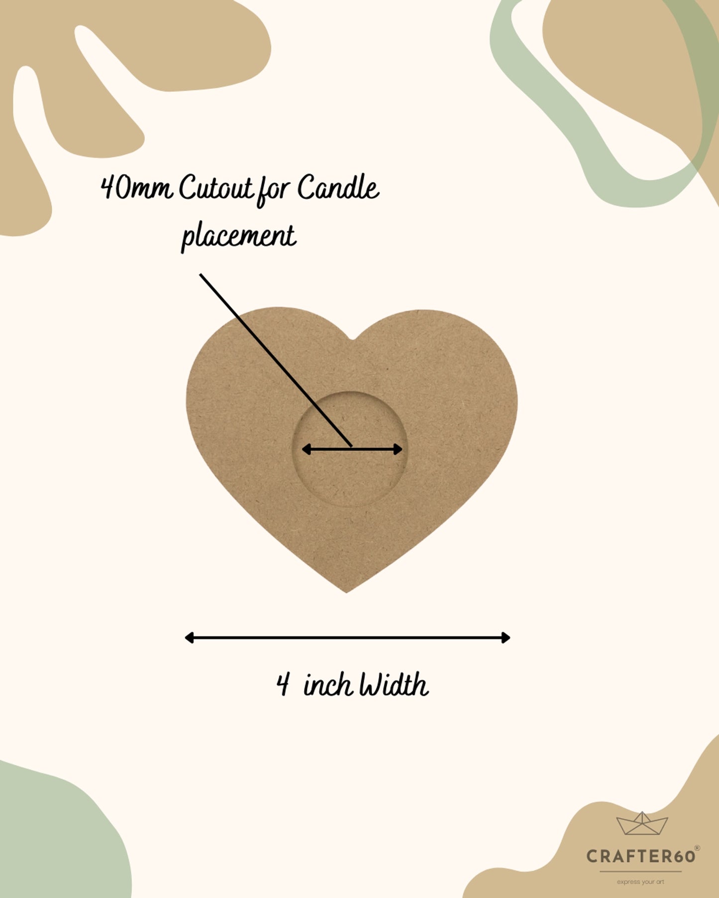 Heart T-Light Holder