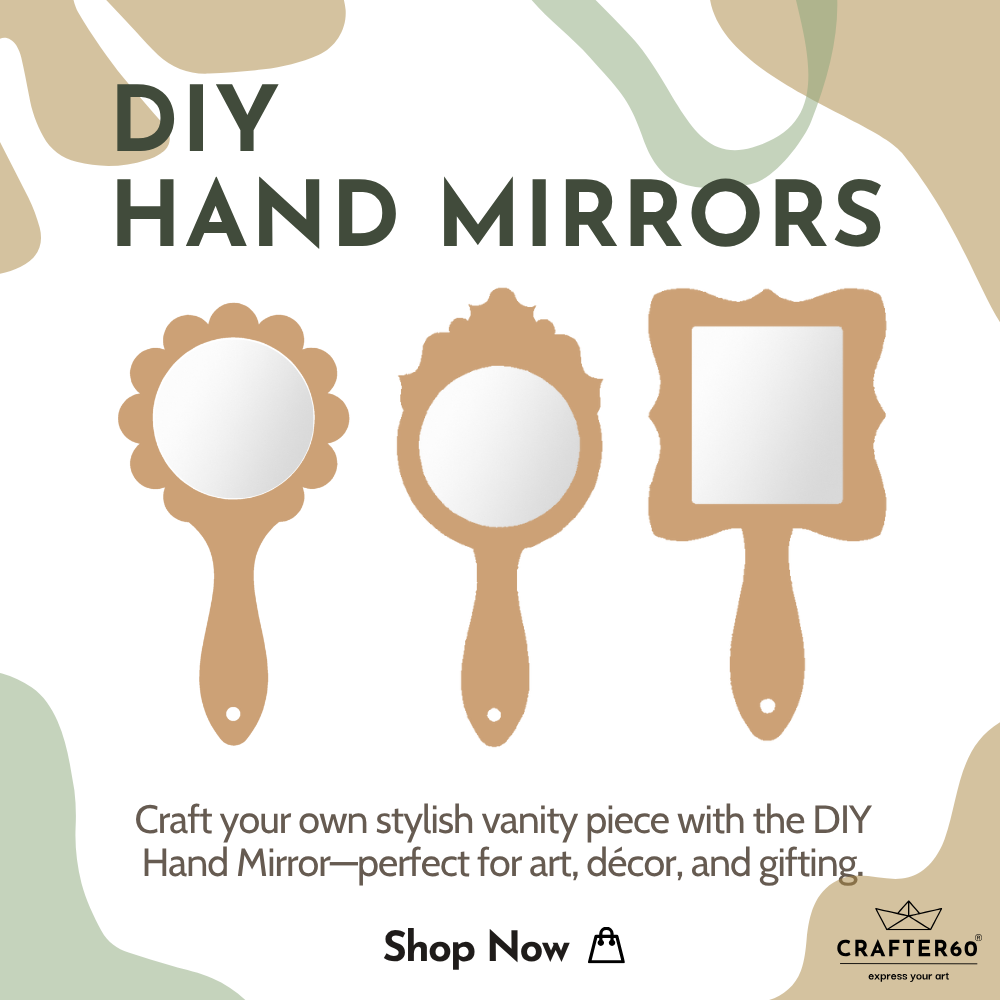 DIY Hand Mirrors