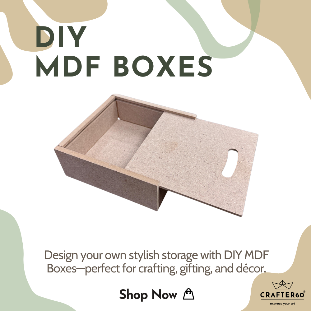 DIY MDF Boxes for Crafting & Storage | CRAFTER60 – CRAFTER60®
