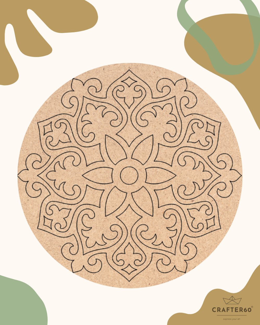 Premarked Mandala-1 Base