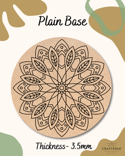 Premarked Mandala-16 Base