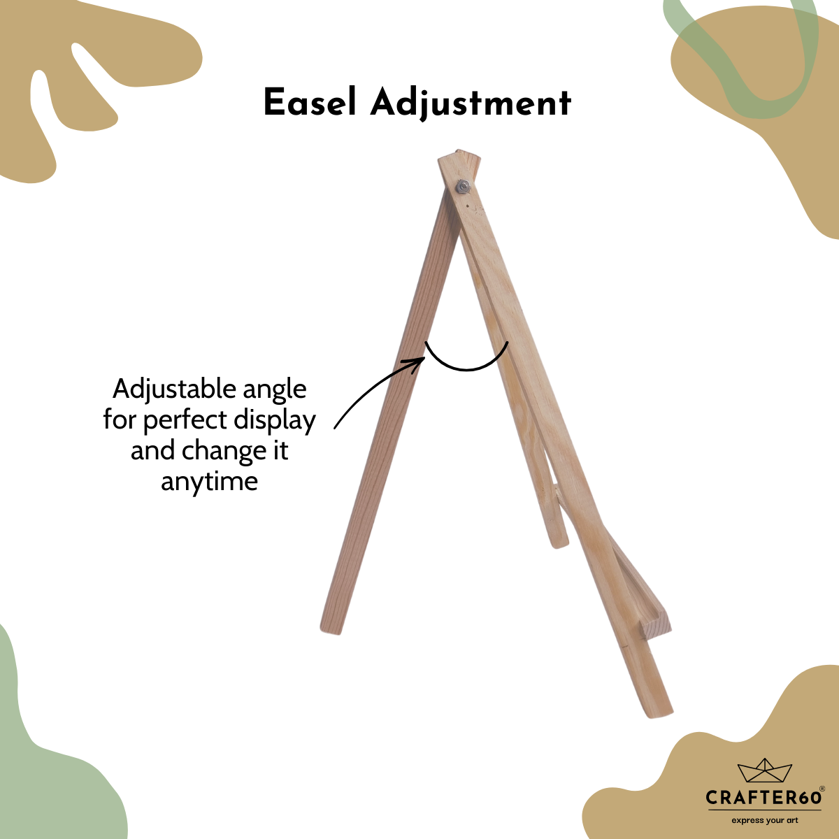 Pinewood Easel Stand