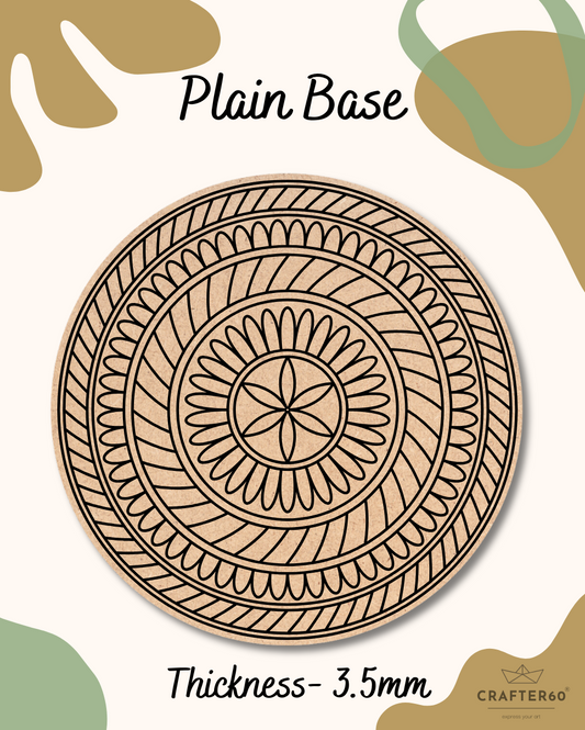 Premarked Mandala-33 Base
