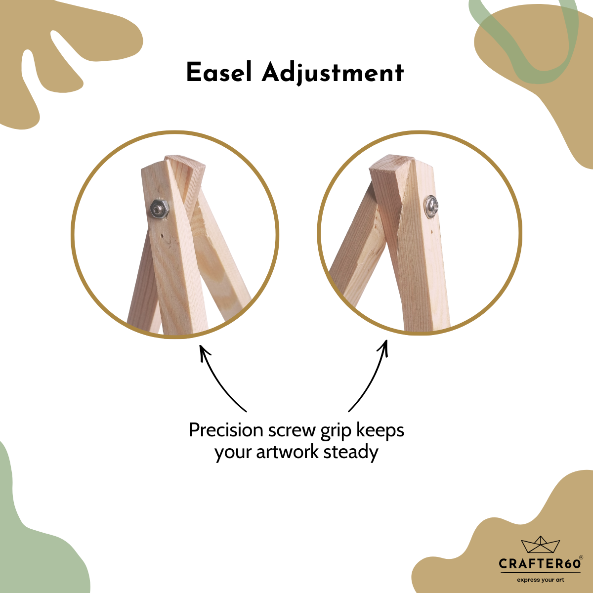 Pinewood Easel Stand