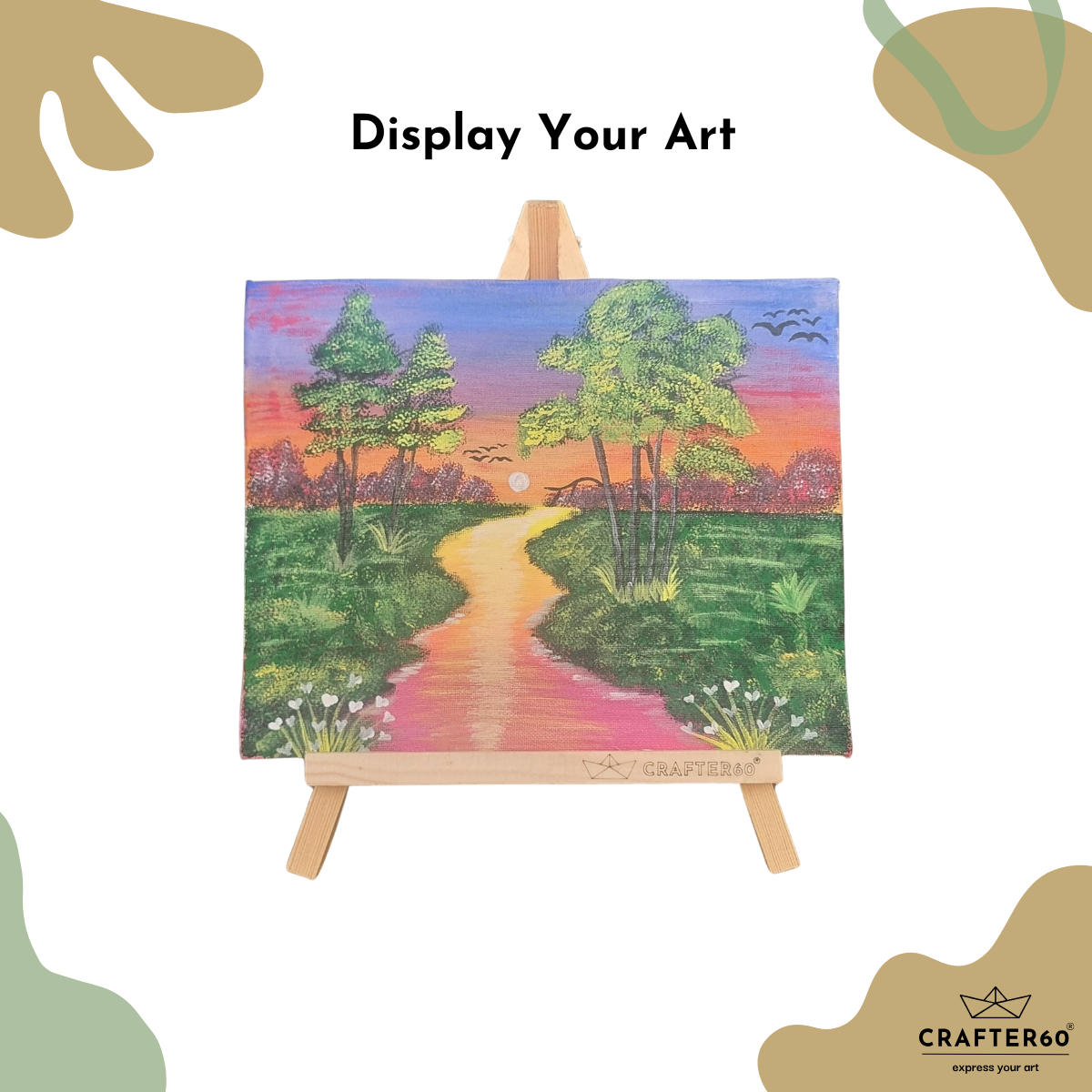 Pinewood Easel Stand