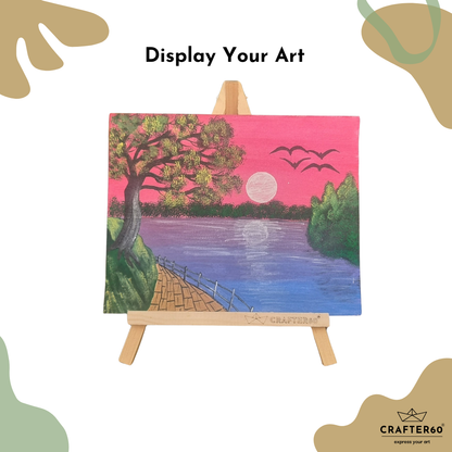 Pinewood Easel Stand