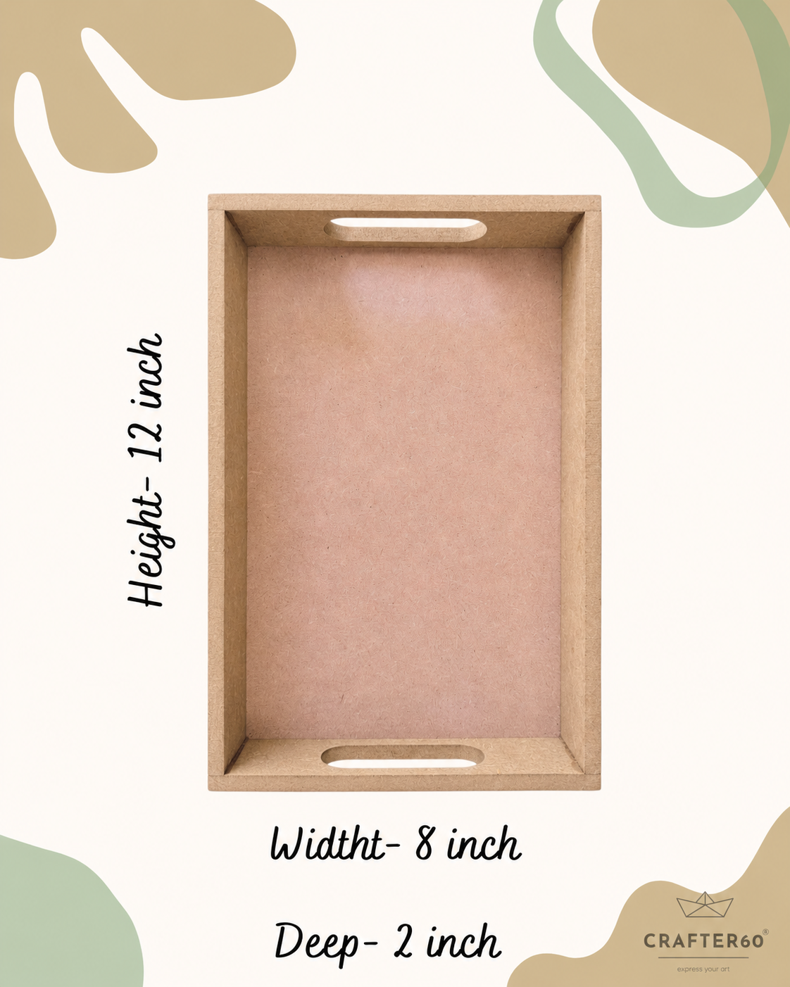 Basic Tray With Handle