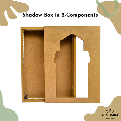 DIY MDF Jharokha Shadow Box | Design 11